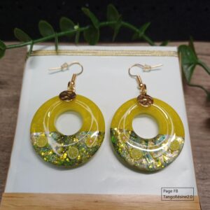 "Zestéa" Boucles d'oreille