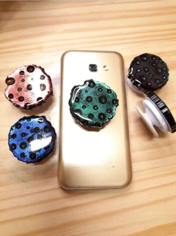 Grip téléphone Gouttes d'eau – Image 6