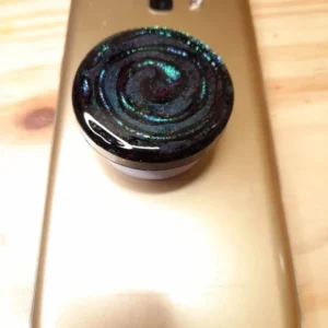 Grip téléphone spirale - Bleu