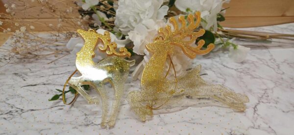 Cerf de Noël Séraphin X2 – Image 2