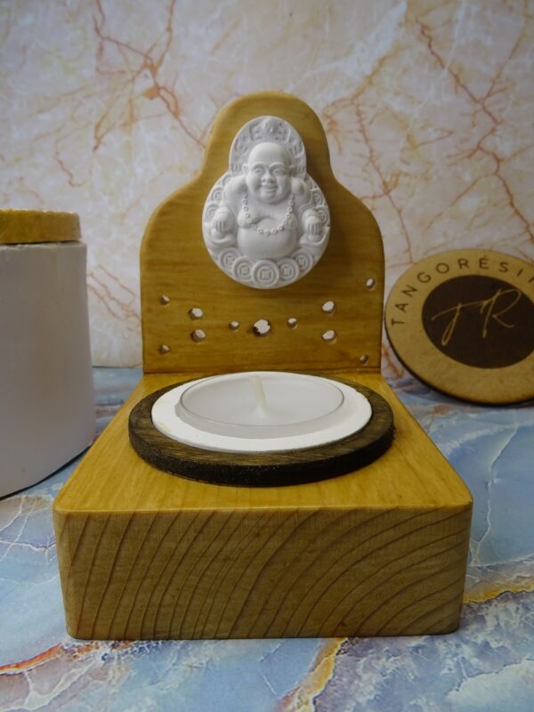 Bougeoir Bouddha rieur – Image 5