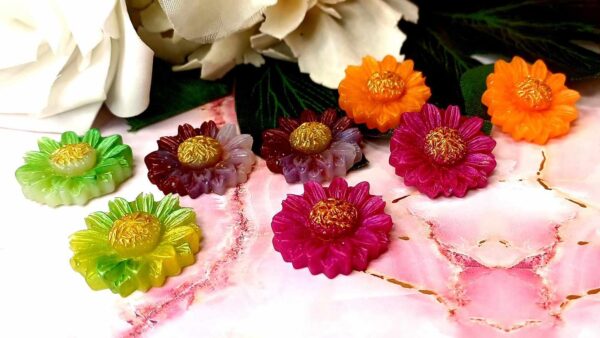 FLEURS PEPS. BOUQUET MANDARINE