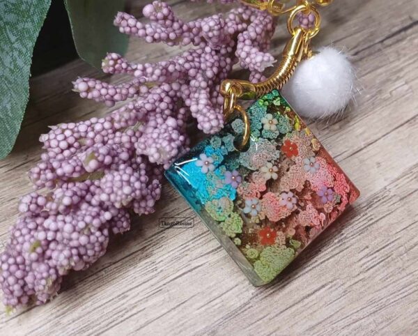 Porte clés "Fleurs des marais" – Image 2