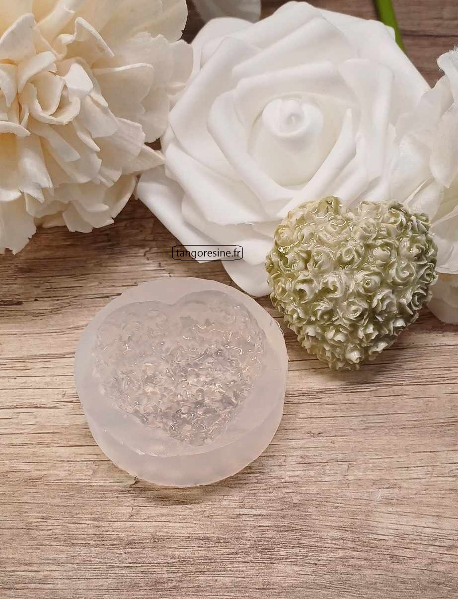 Cœur bouquet de roses – Image 4