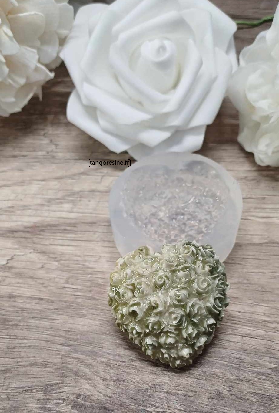 Cœur bouquet de roses – Image 2