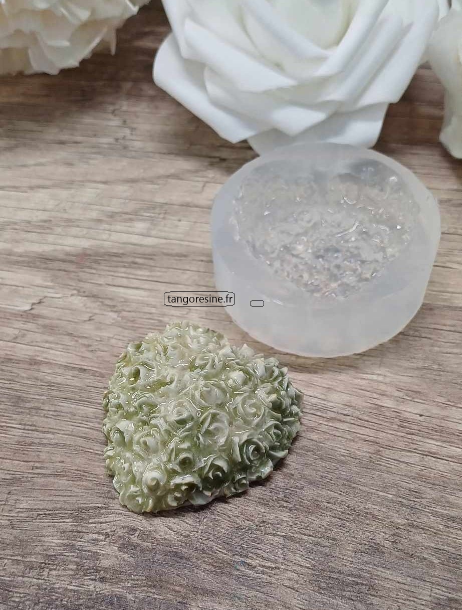 Cœur bouquet de roses – Image 3