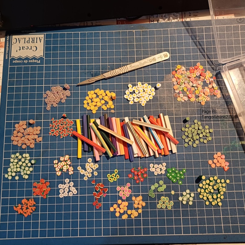 Sachet de 40 Tranches Citron jaune en Polymère – Image 2