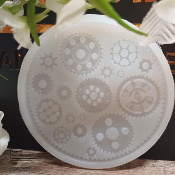 Moule Coaster Steampunk