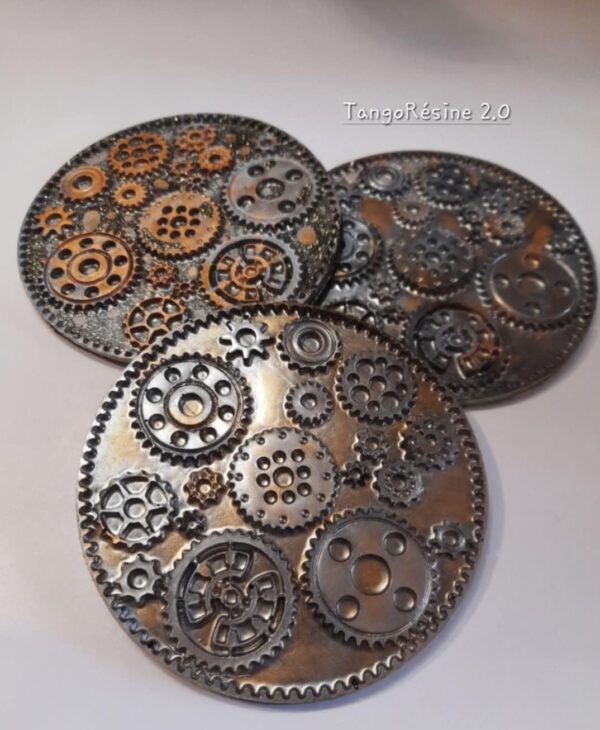 Moule Coaster Steampunk – Image 3