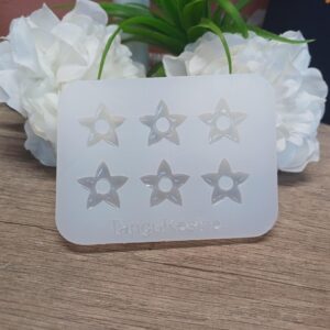 Le Tiaré Monoï. 6 fleurs 20mm