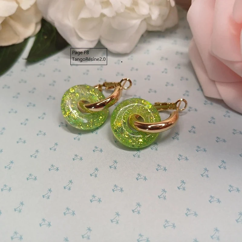 "Vanesse" Créoles Donuts Peps – Image 2