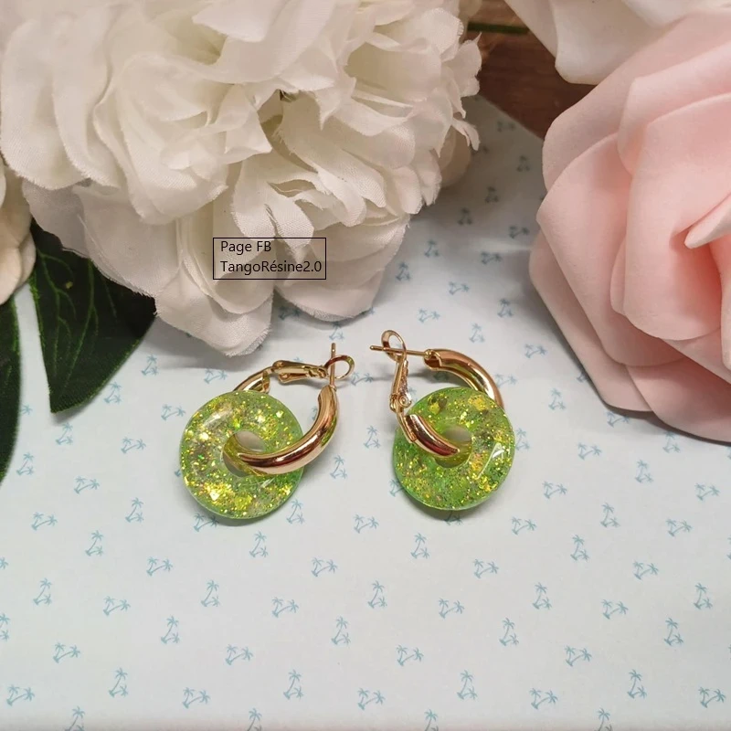 "Vanesse" Créoles Donuts Peps – Image 3