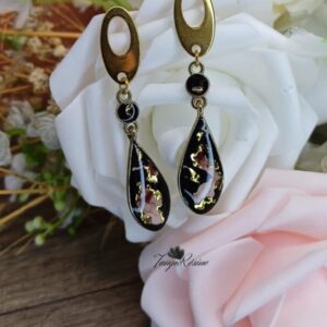 Boucles d’oreilles Nuit d’Or