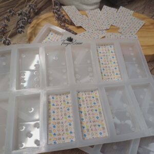 Imprimés Autocollants Enfantins pour Dominos