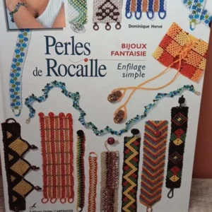 Perles de Rocaille – Bijoux Fantaisie, Enfilage simple