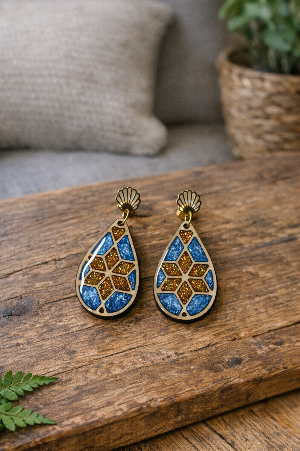 Boucles d'Oreilles Calypso – Image 4