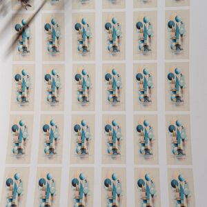 Imprimés Stickers Géométrique #1 pour Dominos