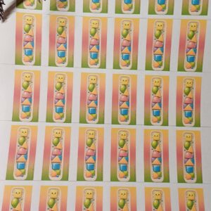 Imprimés Stickers Géométrique #3 pour Dominos