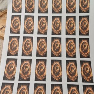 Imprimés Stickers Oeuf de Dragon pour Dominos