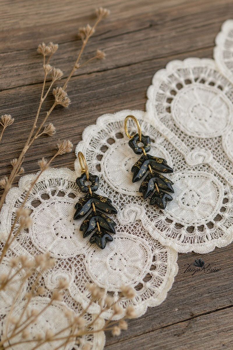 Boucles d'Oreilles Éclats d'Or