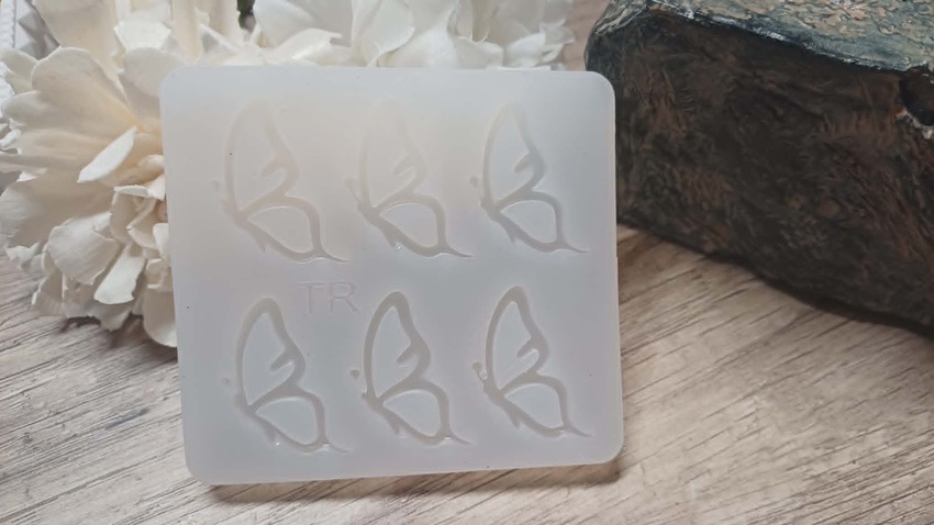 Moule silicone Papillon contour