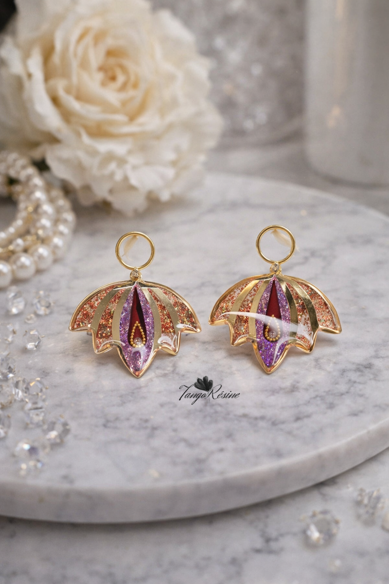 Boucles d'oreilles Crystal Rhapsody