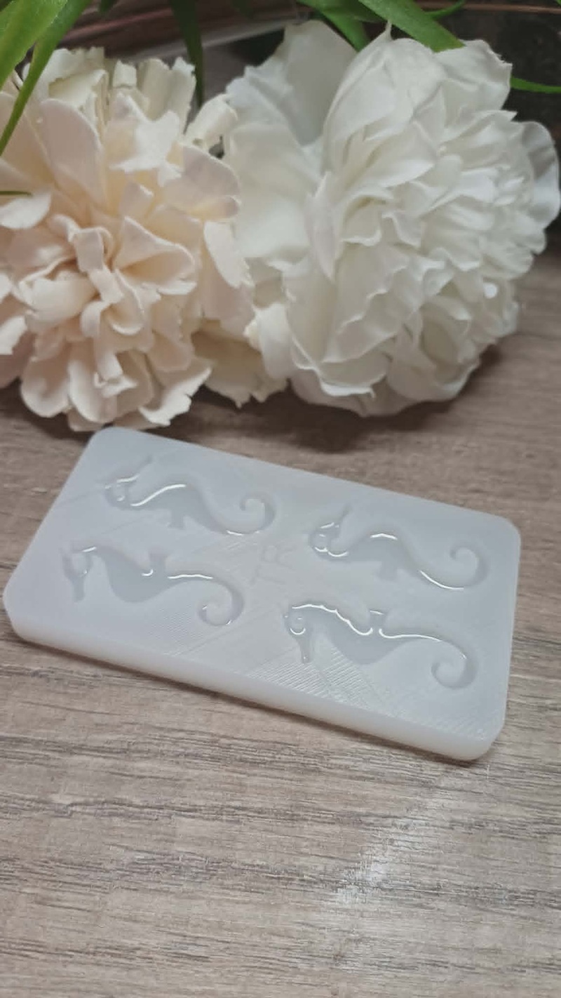 Moule silicone Hippocampe – Image 2