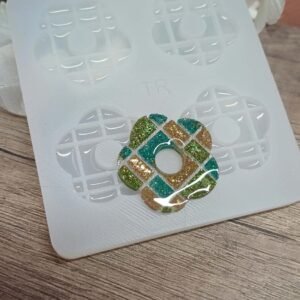 Moule silicone Fleurs "Picasso" Gd design 30mm