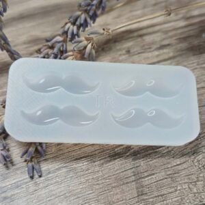 Moule silicone Moustaches coiffées