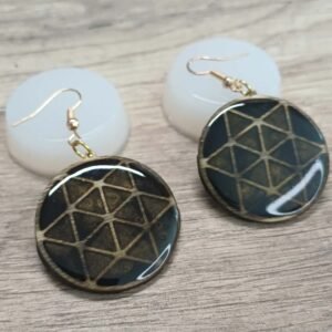 Boucles d'oreilles Fragments de bois